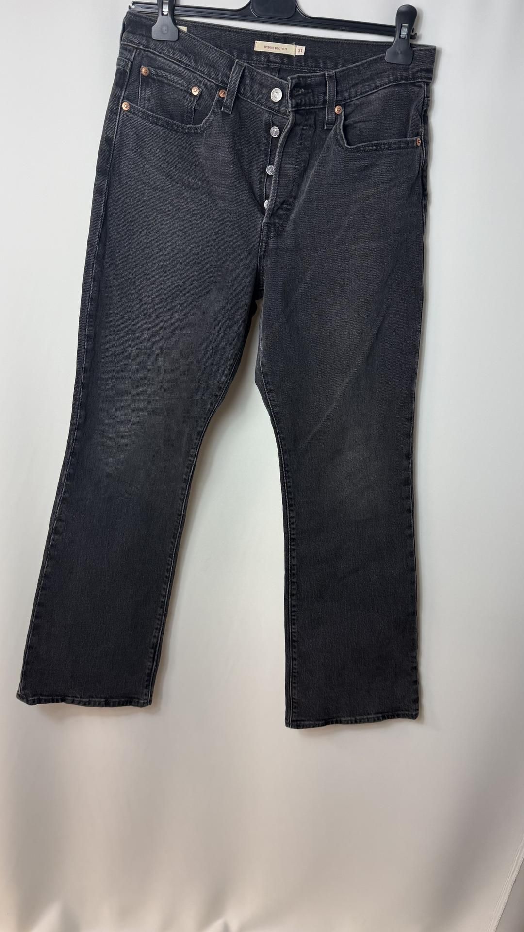 Levi's Women's Wedgie Bootcut Jeans, Black, 31. New Without Tags