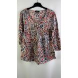 Lauren Ralph Lauren Women's Long Sleeve Blouse, Floral, Multicoloured, Medium. Used