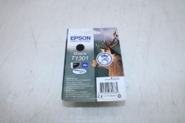 Five Epson T1301 XL C13T13014012 Ink Cartridge, Black, Size XL