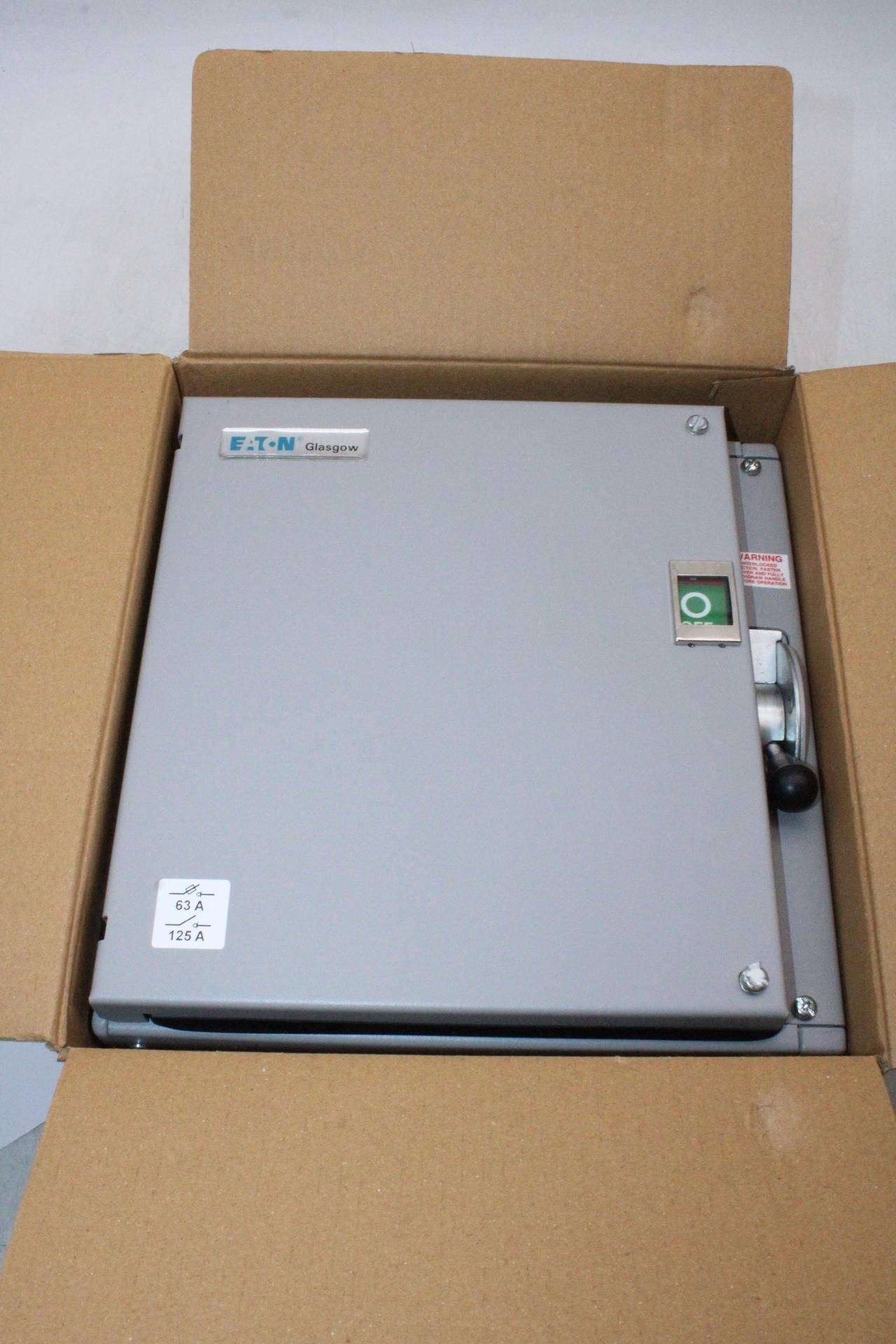 Eaton 63A TPN Switch Disconnector Enclosure, 4 Pole, 415V, IP40