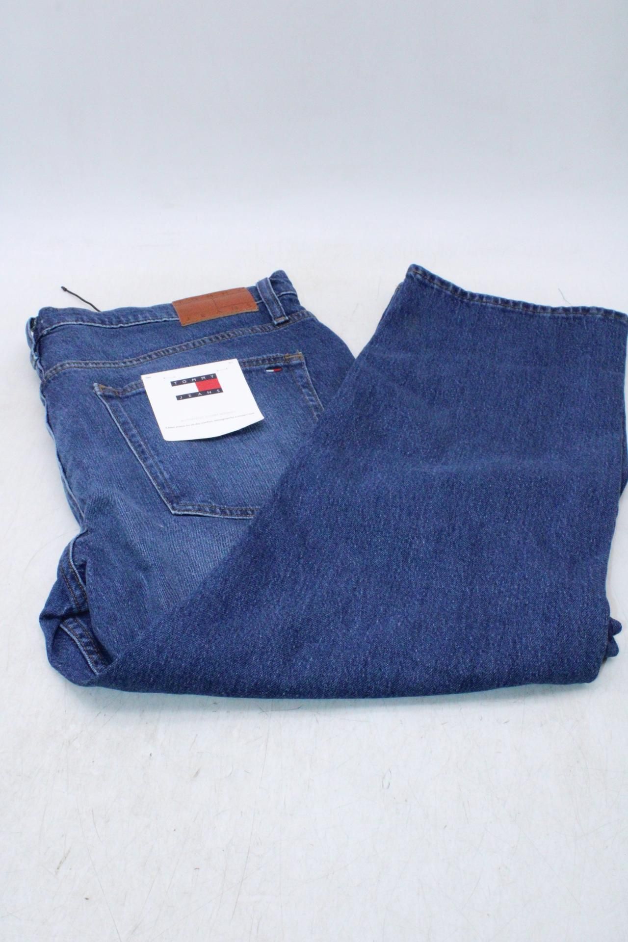 Tommy Jeans Otis Regular Straight Jeans, Denim Dark, Size 36/30