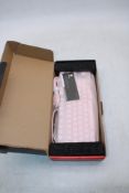 Motospeed CK82 Gaming Keyboard, Pink. Box damaged, Not checked