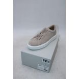 Icon The Classic Suede Trainer, Taupe, UK 9