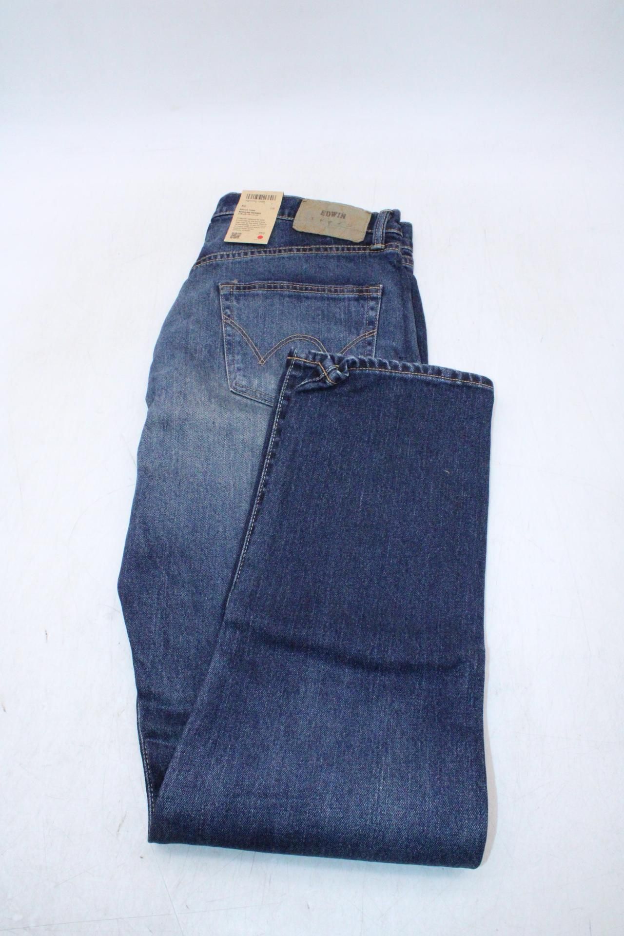 Edwin Regular Tapered Jeans, Blue, W32/L32