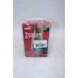 Three Packs Puma Boxer Shorts Logo Elastic Boxer 2 Per Pack, Navy/Red, Size L