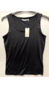 B.Young Women's Lane Sin Basic Vest Camisole, Black, Size L