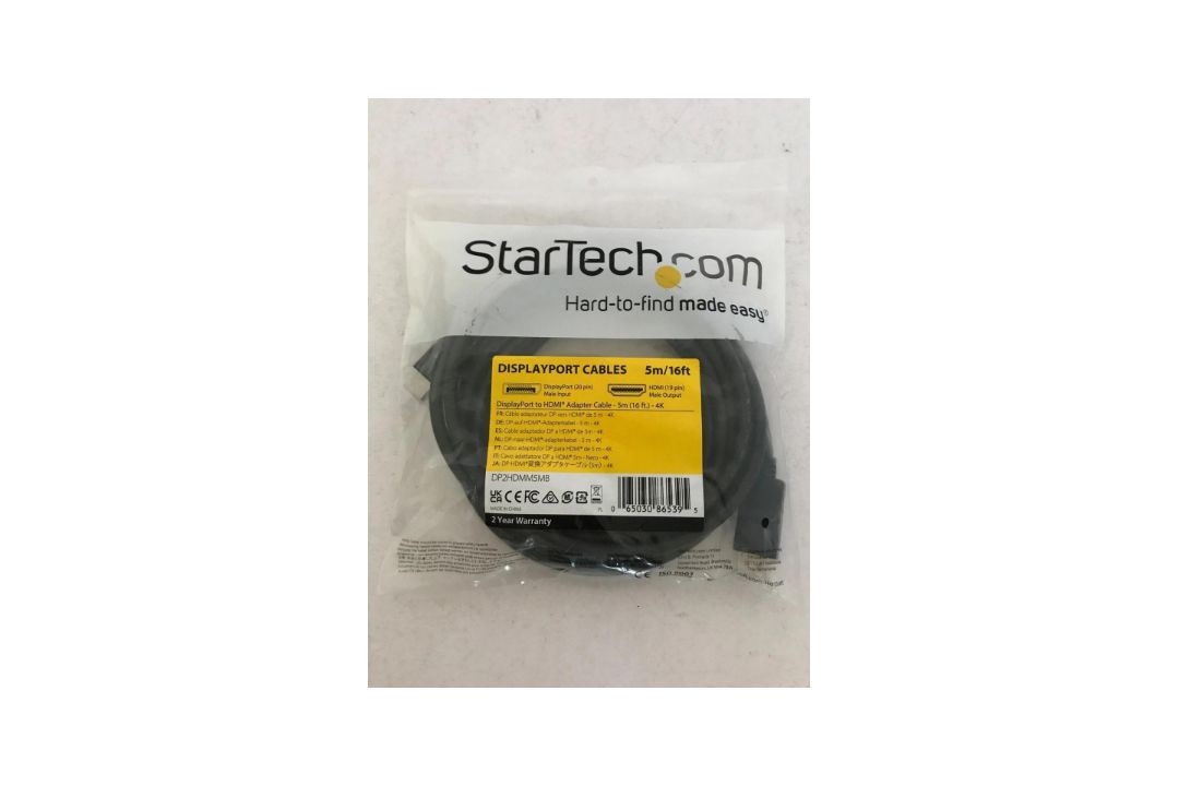 StarTech 16ft Display Port to HDMI Adapter Cable