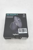 Logitech MX Master 4 High-Performance Wireless Mouse, Black