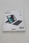 Logitech Flip Folio Keyboard Case for iPad Pro 13", iPad Air 13", M2-M5, UK Layout