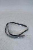 Burberry Thin Belt, Black, Size 3