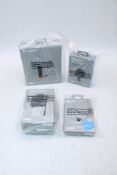 Four GoPro Accessories to include 1x Protective Case, 1x The Handler, 1x Magnetic Latch Mount, 1x Ha