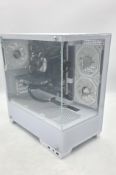 Custom PC In CiT Pro Charger Micro-ATX Case, White, AMD Ryzen 7 5700X CPU, 16GB DDR4-3200 RAM, ASUS