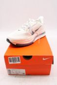 Nike Pegasus Premium Trainers, White/Metallic Silver, UK 6.5
