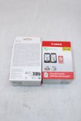 Three Canon PG-545/CL-546 Black & Tri-Colour Ink Cartridges & Photo Paper Multipack