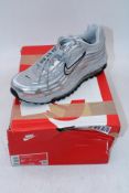 Nike Air Max TK 2.5, Metal/Silver, UK 8.5. Box damaged