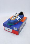 Karhu Mestari Sprint Trainers, Blue/Jaffa Orange, UK 9