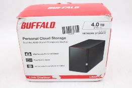 BUFFALO LinkStation 220 4TB 2-Bay NAS Network Attached Storage with HDD Hard Drives Included, Non-UK