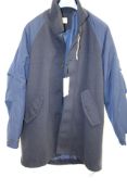 Berna Cappotto Uomo Coat, Blue, Size M