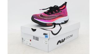 Nike Women's Air Zoom Alphafly Trainers, Hyper Violet/Black, UK 6.5