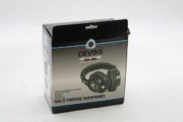 Devine PRO 4000 Over-Ear Headphones, Black