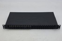 Excel EnBeam 24-Way MM F/Panel, 12 SC DX (24 Fibre). Used, Not checked