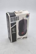 MSI Clutch GM41 Lightweight RGB Mouse. Box Sealed. Box damaged