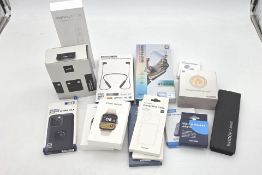 Assorted Electronic and IT items to include Smartwatches, Headphones, Screen Protectors and More. So