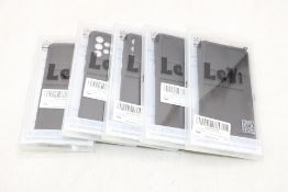 Five LeYi Phone Case for Samsung Galaxy A52, Black