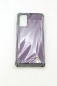 Four Ueebai Leather Wallet Case for Samsung A52, Purple, Size 6.1 Inch