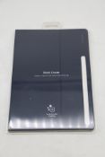 Samsung Navy Book Cover Case for Galaxy Tab S7+, S7 FE