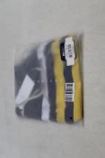 Ever Forward Apparel Men's Swim Trunks, Yellow/Blue/White, Size Small