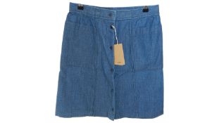 A.P.C Rock Vivienne Women's Skirt, Blue, EU 40