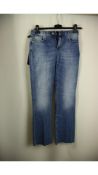 Pinko Women's Brenda 6 Bootcut Jeans, Light Blue, Size 27