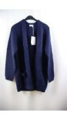 By Malene Birger Women's Belinta Cardigan, Navy, Extra Small