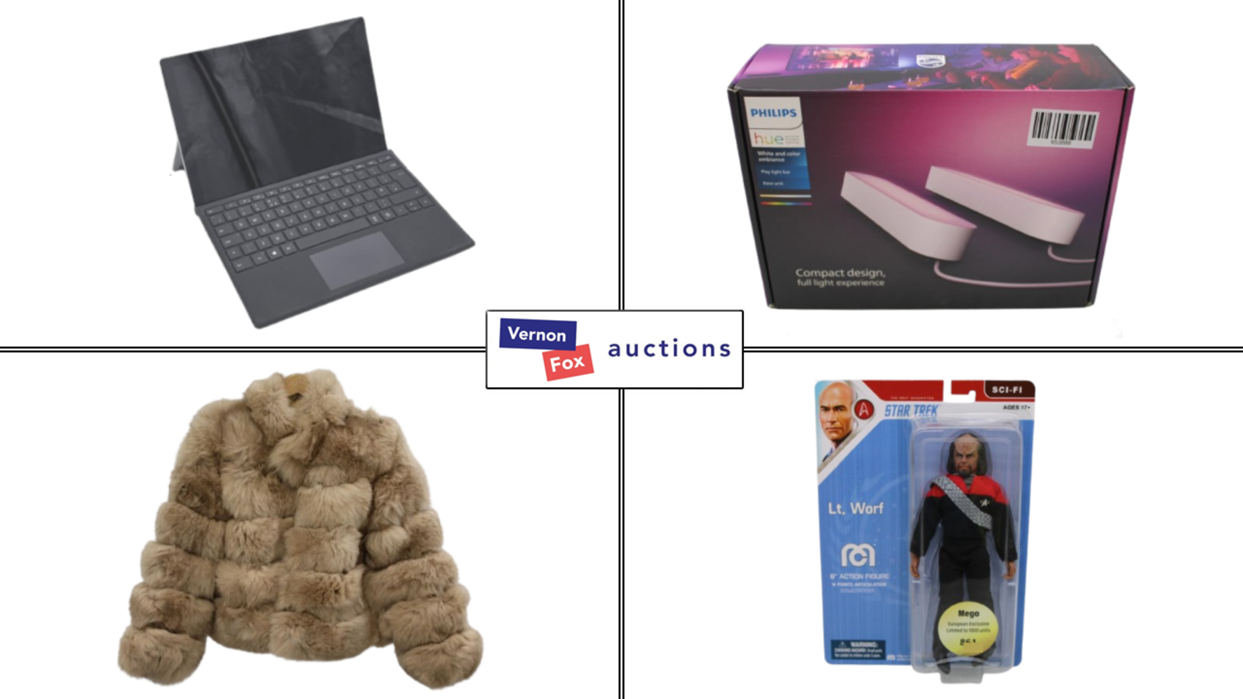 A huge sale of Consumer Goods to include Homewares, Cosmetics, Technology, Fashions, Tools and more!