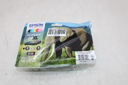 Epson 24XL High Capacity Multipack Full Set of 6 Ink Cartridges. Box damaged