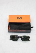 Meller Jamil Sunglasses, Frames Green/Lenses Green
