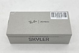 Ray-Ban Meta Gen 1 Skyler RW4010 Glasses, Shiny Black Frame, Transitions Amethyst Lens. Box Opened