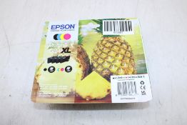 Epson 604XL High Capacity Multipack Full Set of 4 Ink Cartridges. Box damaged