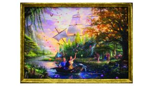 Pocahontas, Colours of Love Framed Thomas Kincaide Edition