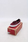 Vans Autehentic Trainers, Port Royale/Black, UK 4.5. Box damaged