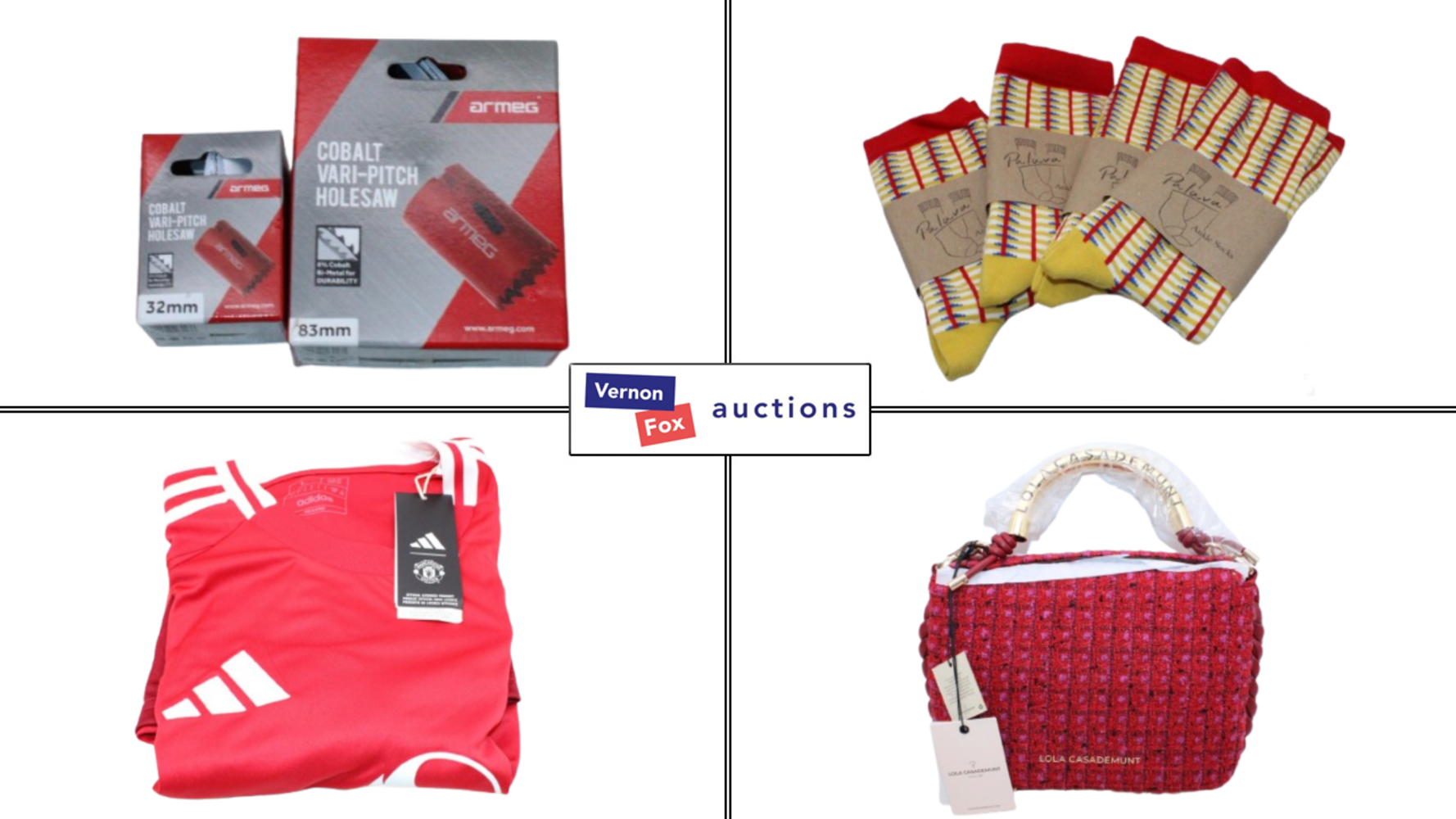 Discounted Consumer Goods to include Sportswear, Men's & Women's Fashions, Homewares, Tools and more!