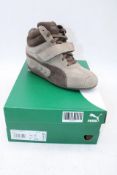 Puma Speedcat Wedge Trainers, Brown, UK 6.5