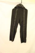 Ettie Clothing Studded Strapless Jumpsuit, Black, Size 10