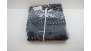 OnePiece Men's Alpine Jumpsuit, Navy and White, Size S