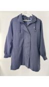 Yves Saint Laurent Men's Long Jacket, Long Sleeve, Collard, Full Zip, Side Pockets, No Care Labels,