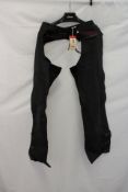 Indian Motorcycle Men's Traditional Leather Claps, Black, Size L