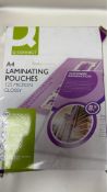 Q-Connect KF04116 Laminating Pouch A4 125-Micron, Pack of 100