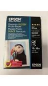 Epson Premium Glossy Paper, 40 Sheets, 10 X 15cm, 4 X 6"