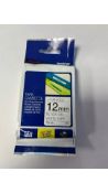 Brother Genuine P-Touch TZE-231 Tape, Black On White